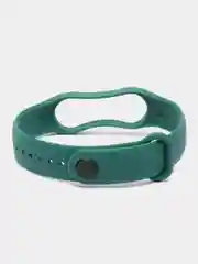 Зеленый ремешок Mi Band 7, однотонный, силиконовый