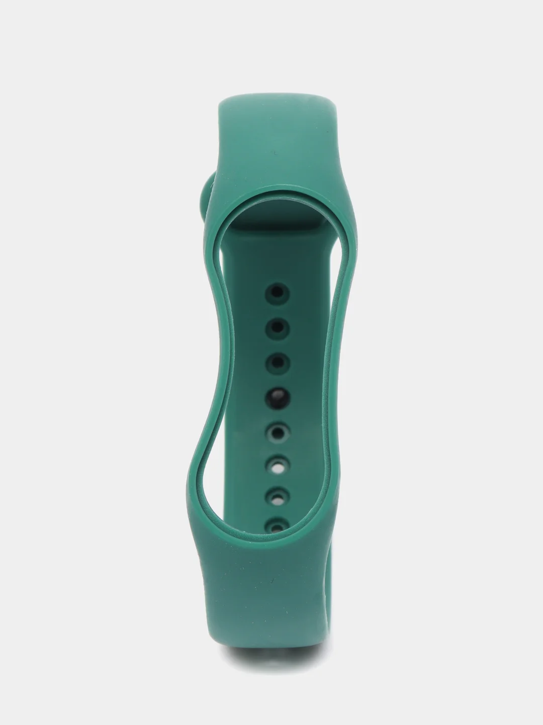 Зеленый ремешок Mi Band 7, однотонный, силиконовый