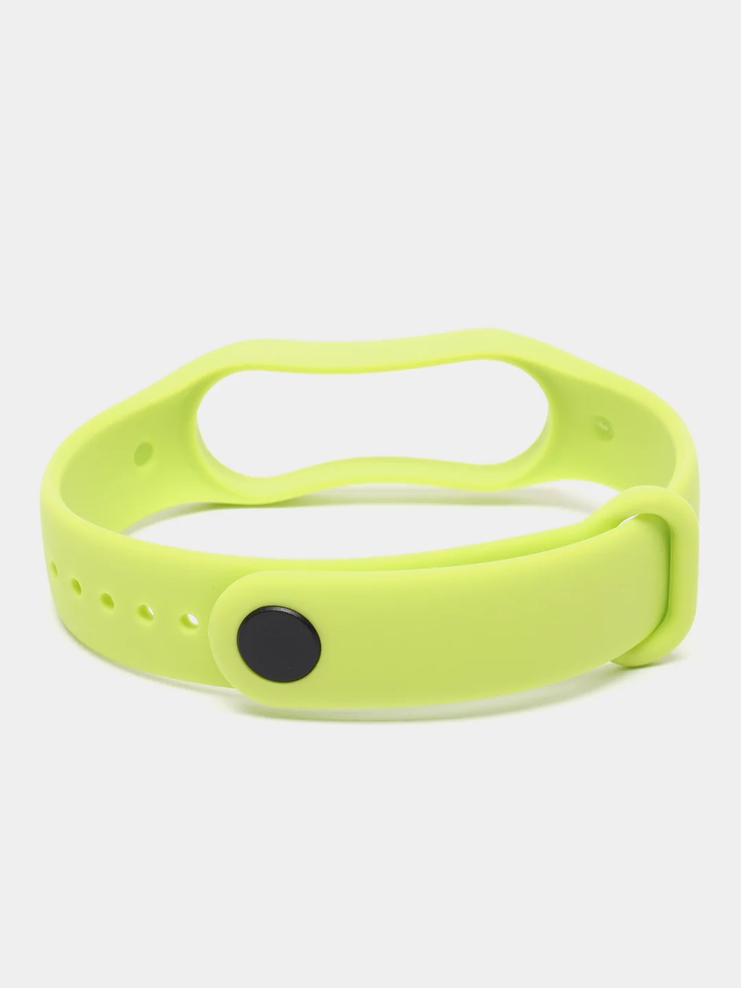 Салатовый ремешок Mi Band 7, однотонный, силиконовый