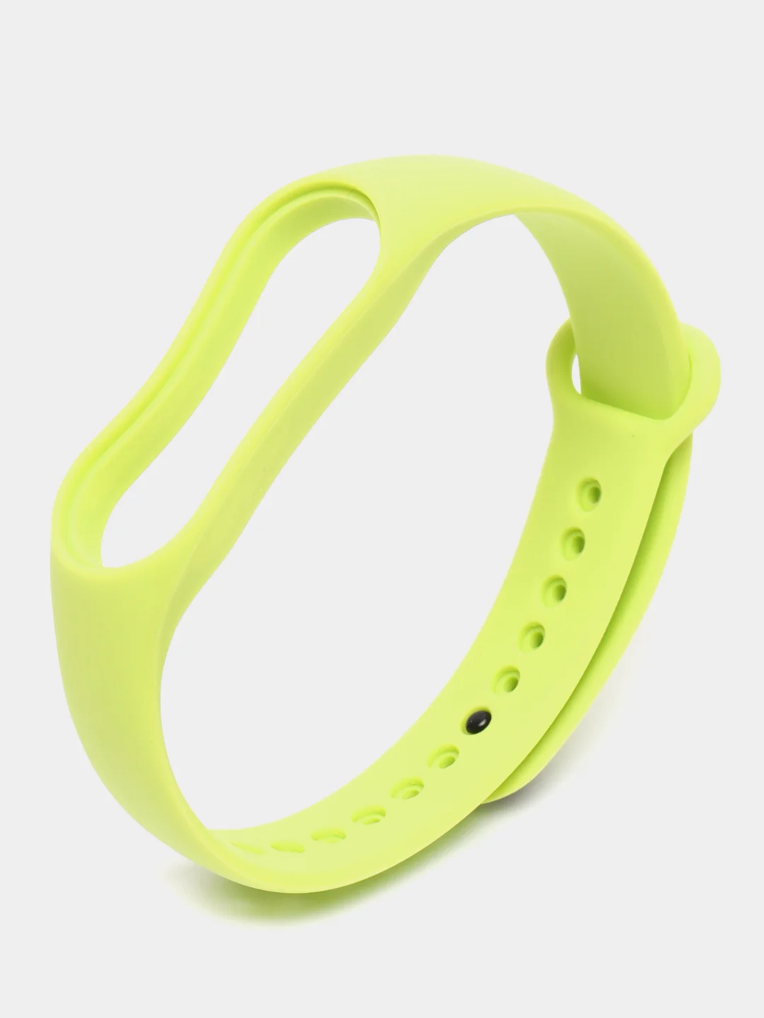 Салатовый ремешок Mi Band 7, однотонный, силиконовый