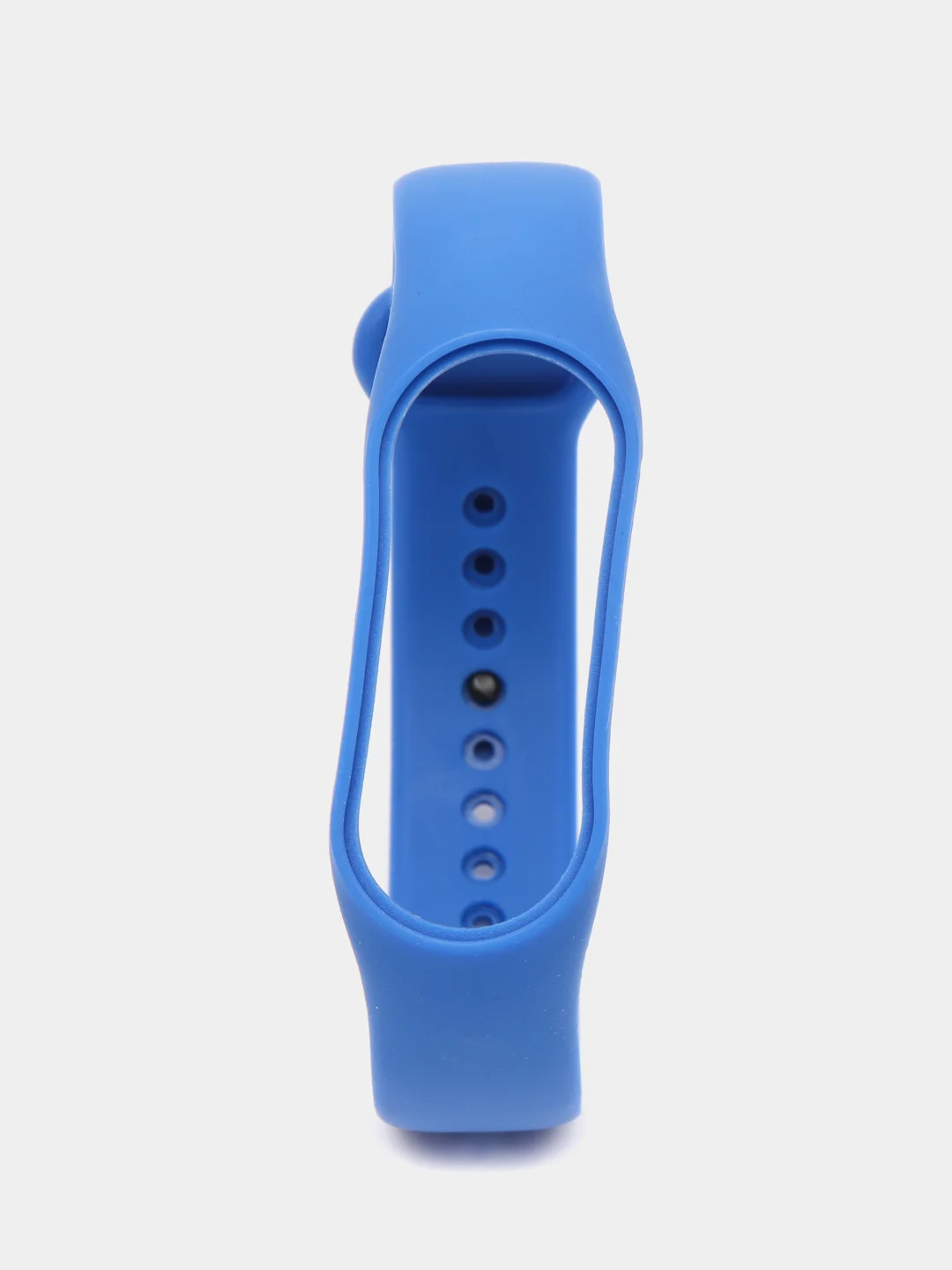 Синий ремешок Mi Band 7, однотонный, силиконовый