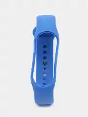 Синий ремешок Mi Band 7, однотонный, силиконовый