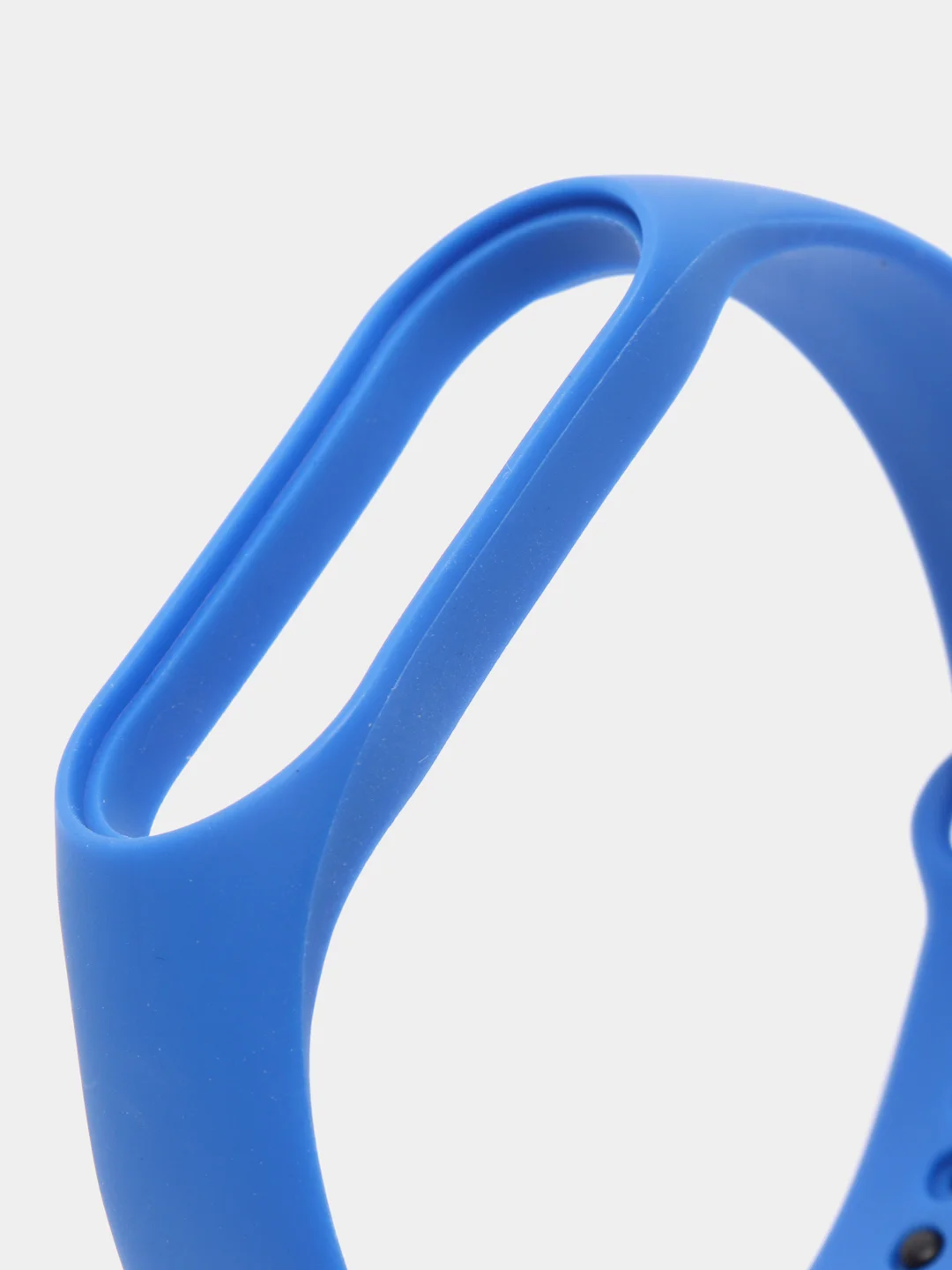 Синий ремешок Mi Band 7, однотонный, силиконовый