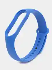 Синий ремешок Mi Band 7, однотонный, силиконовый
