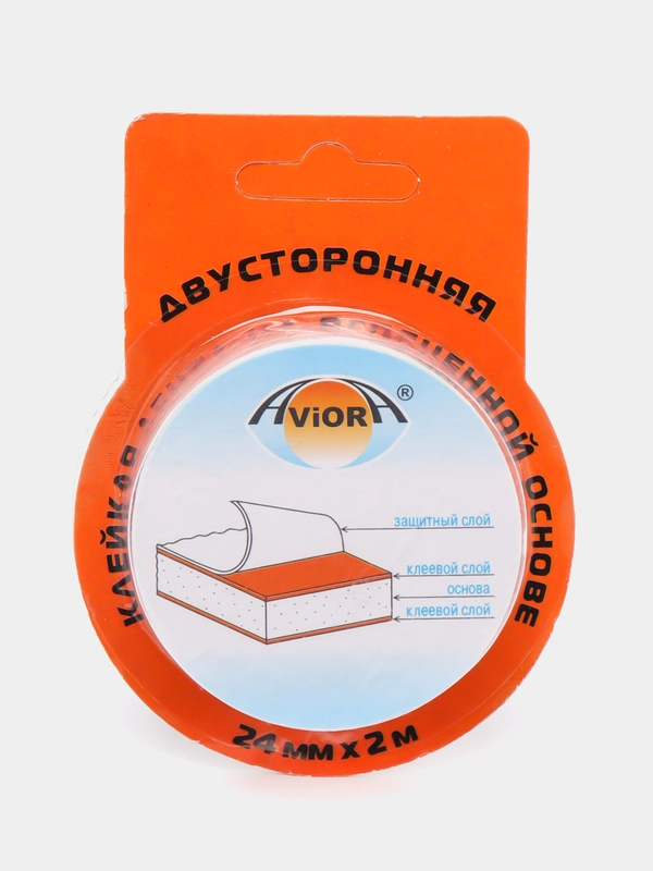 Лента клейкая двусторонняя на вспененной основе