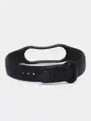 Черный ремешок Mi Band 7, однотонный, силиконовый