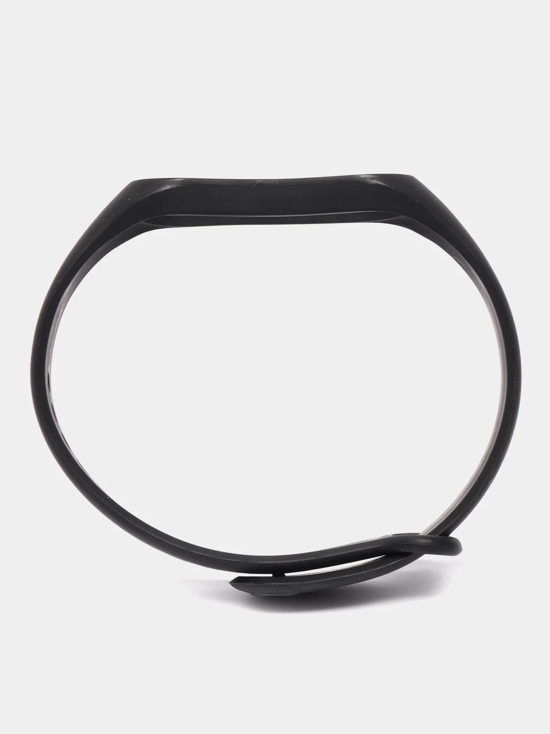 Черный ремешок Mi Band 7, однотонный, силиконовый