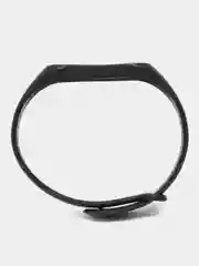 Черный ремешок Mi Band 7, однотонный, силиконовый