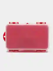 Красный коробочка для оснастки двухсторонняя, 14 x 8 х 4