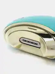 Бирюзовый электрические кусачки для ногтей