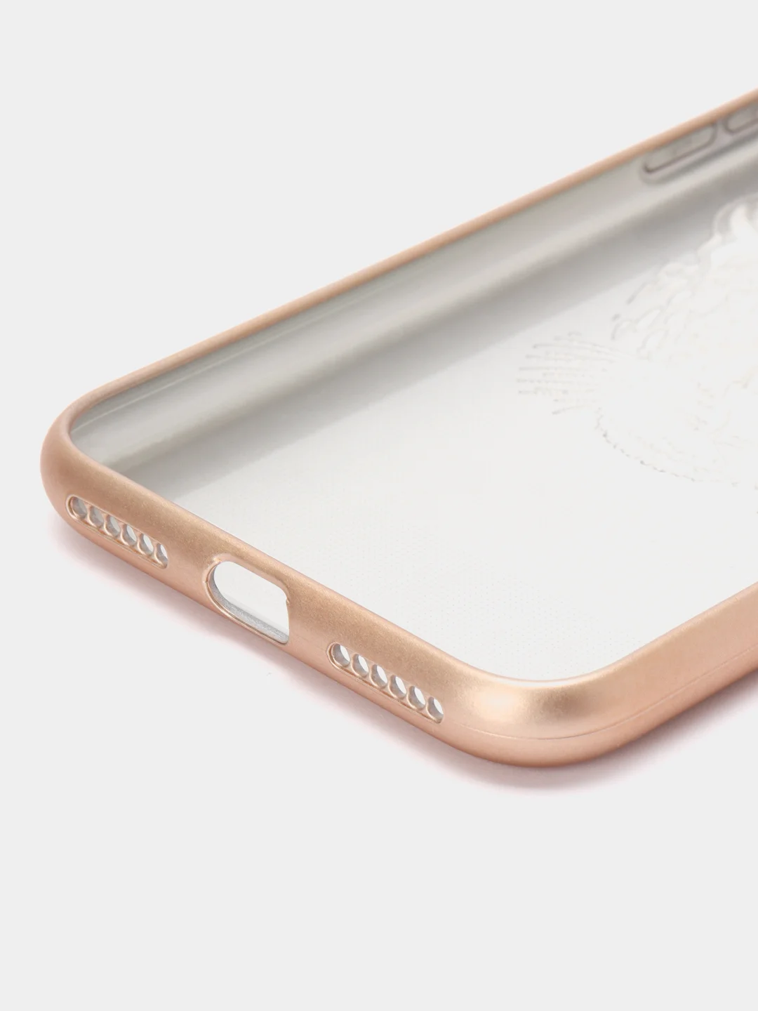 Золотой накладка цветная для iPhone 7, 8, SE 2020, SE 2022