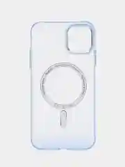 Голубой чехол для iPhone 11, iPhone 12/12Pro,  iPhone 14Pro,  iPhone 14 Pro Max с магнитом MagSafe