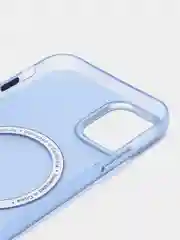 Голубой чехол для iPhone 11, iPhone 12/12Pro,  iPhone 14Pro,  iPhone 14 Pro Max с магнитом MagSafe