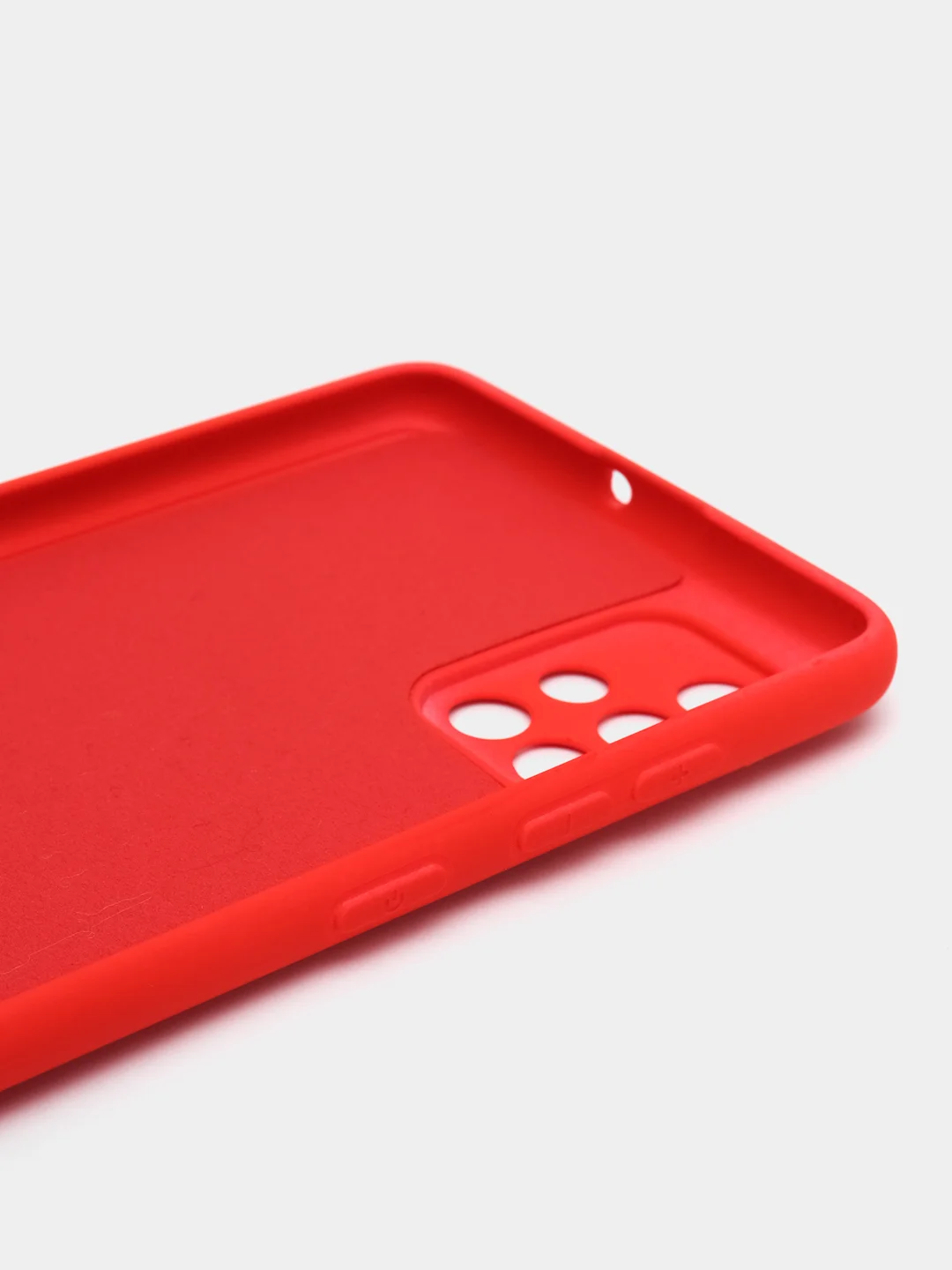 Алый чехол Samsung Galaxy A71, Самсунг Галакси А71 силиконовый Silicone Cover