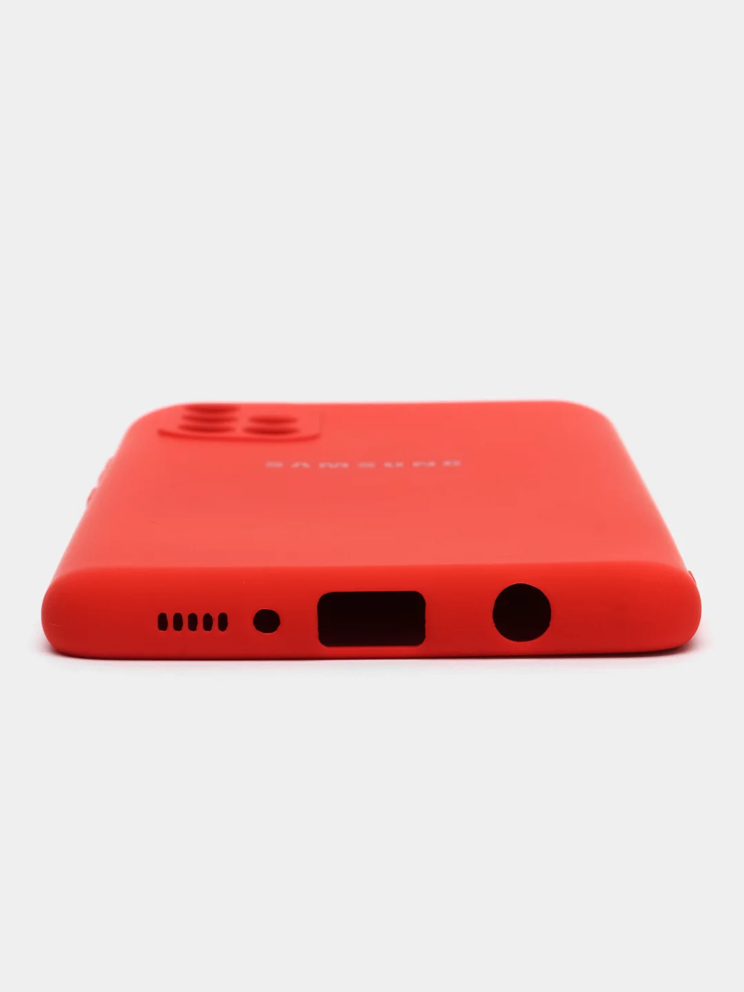 Алый чехол Samsung Galaxy A71, Самсунг Галакси А71 силиконовый Silicone Cover