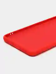 Алый чехол Samsung Galaxy A71, Самсунг Галакси А71 силиконовый Silicone Cover