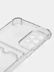 Противоударный прозрачный чехол на Samsung A04, A04E, A04S, A13 4G, A23, с карманом для карт