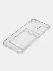 Противоударный прозрачный чехол на Realme 10, C21Y, C25Y, C30, с карманом для карт