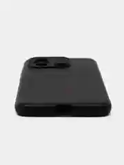 Черный чехол для Xiaomi Redmi 12C / Сяоми Редми 12С, силиконовый, под карбон