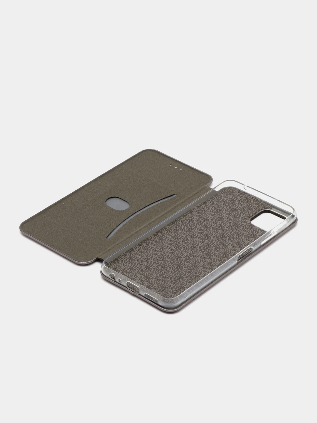 Серебряный чехол Book Case для Samsung Galaxy A22s, A226