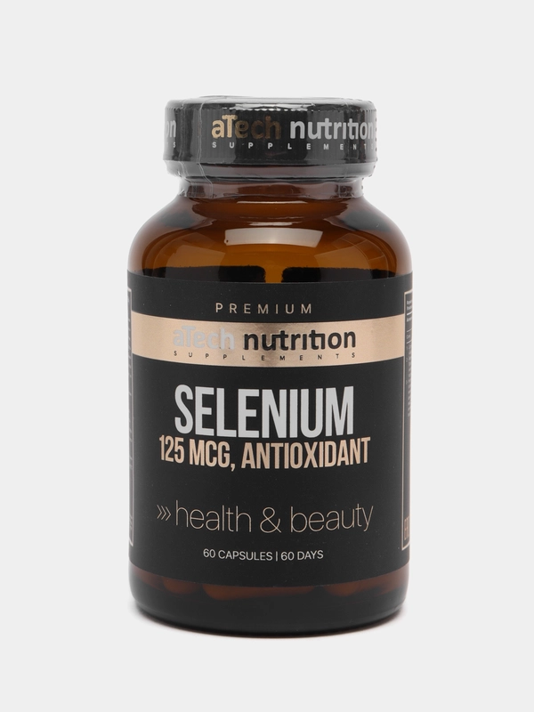 Комплексная добавка к пище aTech Nutrition Premium SELENIUM, селен, 60 капсул
