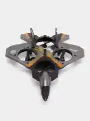 Самолет-квадрокоптер на радиоуправлении 4DRC STNRL Raptor 4D-V17 Gray (2 аккумулятора)