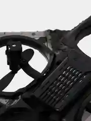 Самолет-квадрокоптер на радиоуправлении 4DRC STNRL Raptor 4D-V17 Gray (2 аккумулятора)