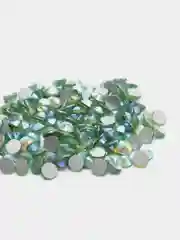 Бирюзовый набор голографических страз для дизайна ногтей и рукоделия, 6 размеров