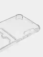 Прозрачный чехол для Xiaomi Redmi 9A, Сяоми Редми 9А прозрачный, с карманом для карты