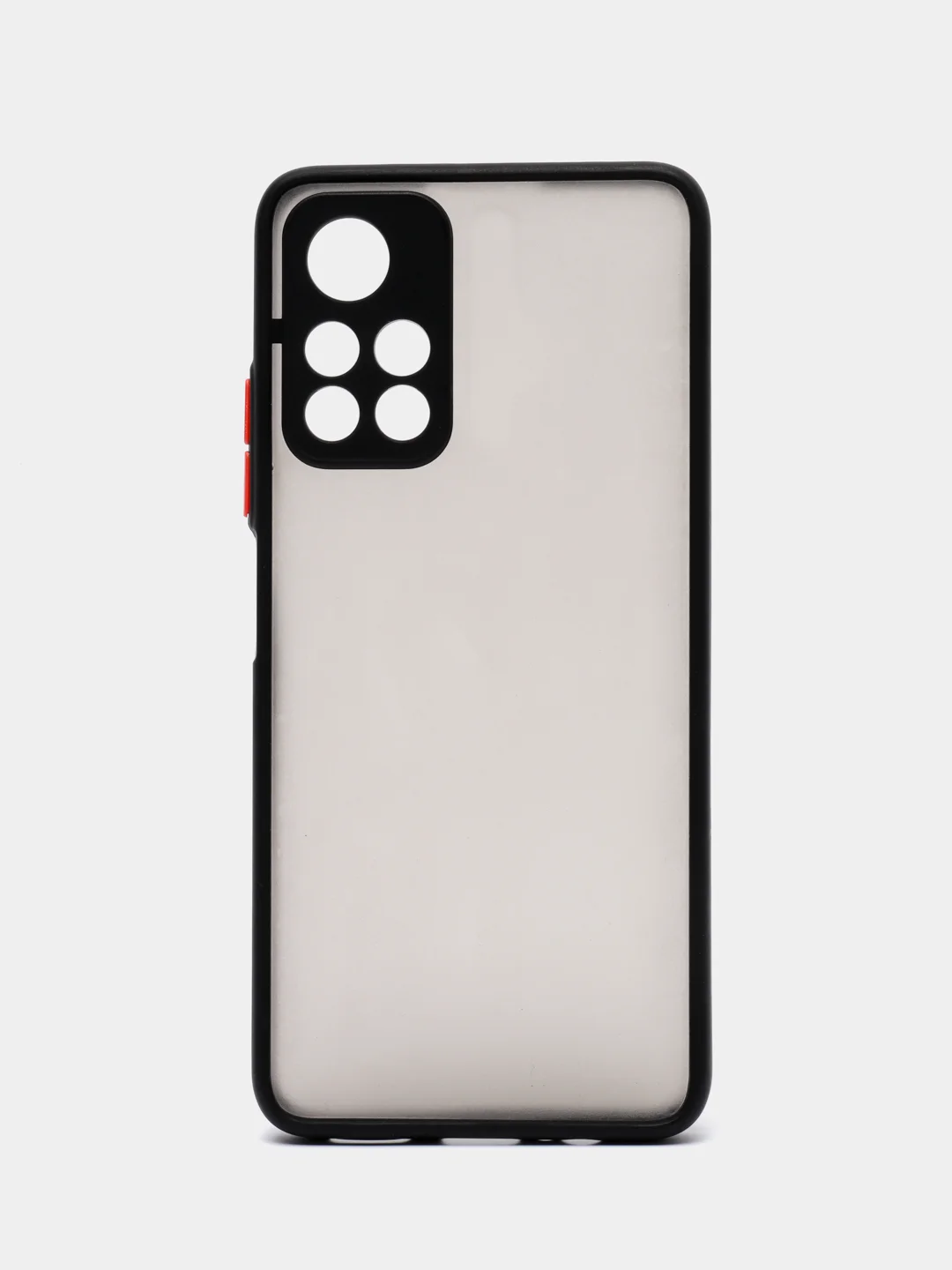 Черный чехол Xiaomi Poco M4 Pro 5G, Redmi Note 11 5G, пластиковый, матовый, с цветными кнопками