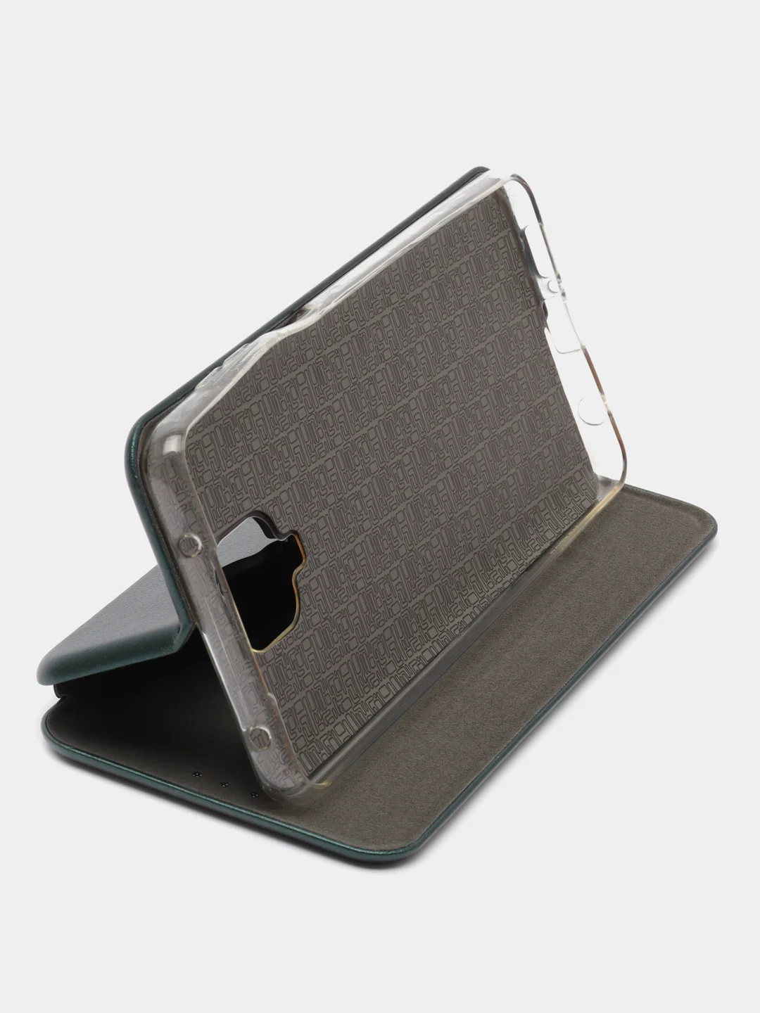 Зеленый чехол Book Case для Xiaomi Redmi Note 9S