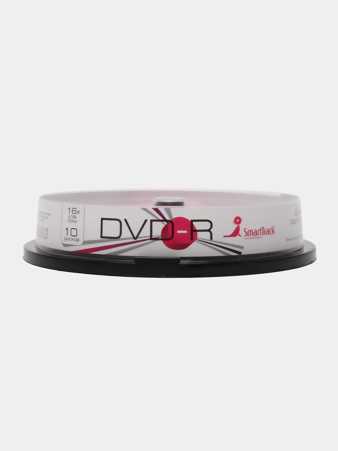 Лавандовый записываемый компакт диск SmartTrack CD-R, CD-RW, DVD-R, DVD-RW, 10 штук