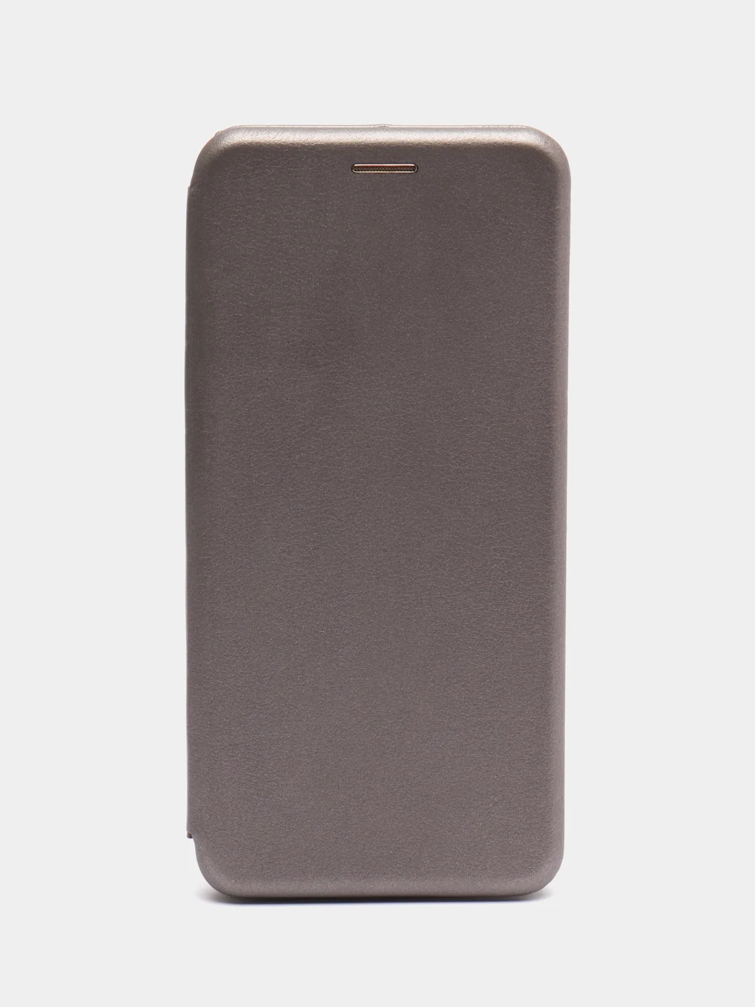 Серебряный чехол Book Case для Xiaomi Redmi Note 9S