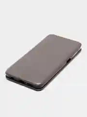 Серебряный чехол Book Case для Xiaomi Redmi Note 9S