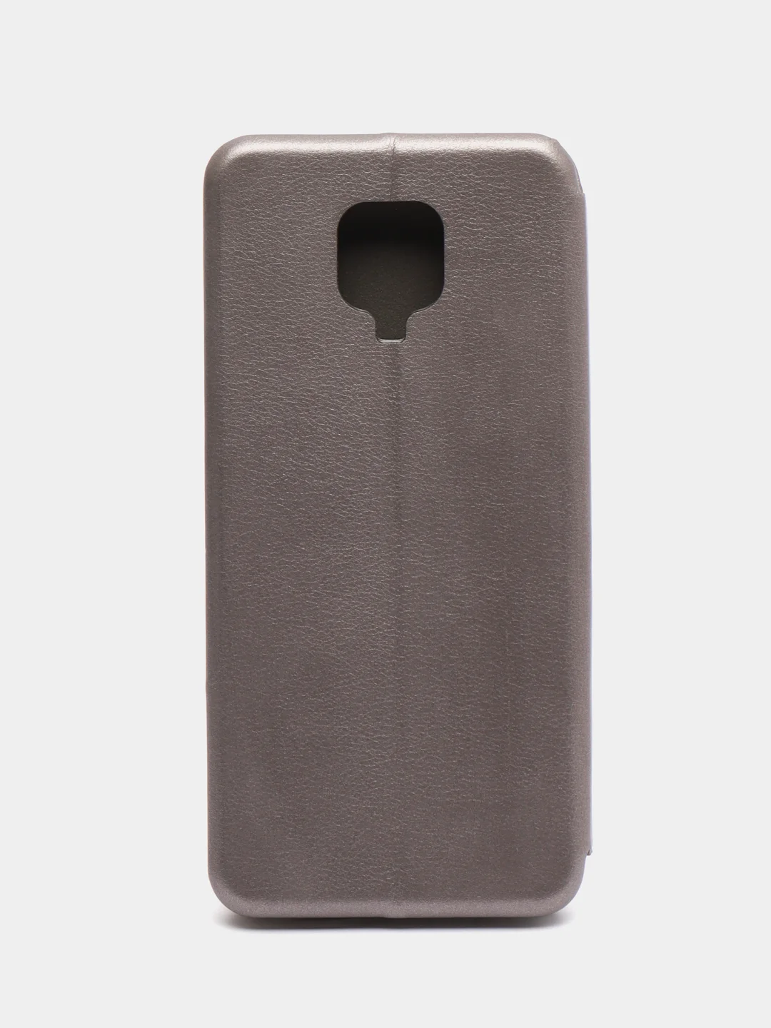 Серебряный чехол Book Case для Xiaomi Redmi Note 9S
