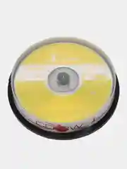 Лимонный записываемый компакт диск SmartTrack CD-R, CD-RW, DVD-R, DVD-RW, 10 штук