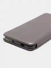 Серебряный чехол Book Case для Xiaomi Redmi 9T / Poco M3