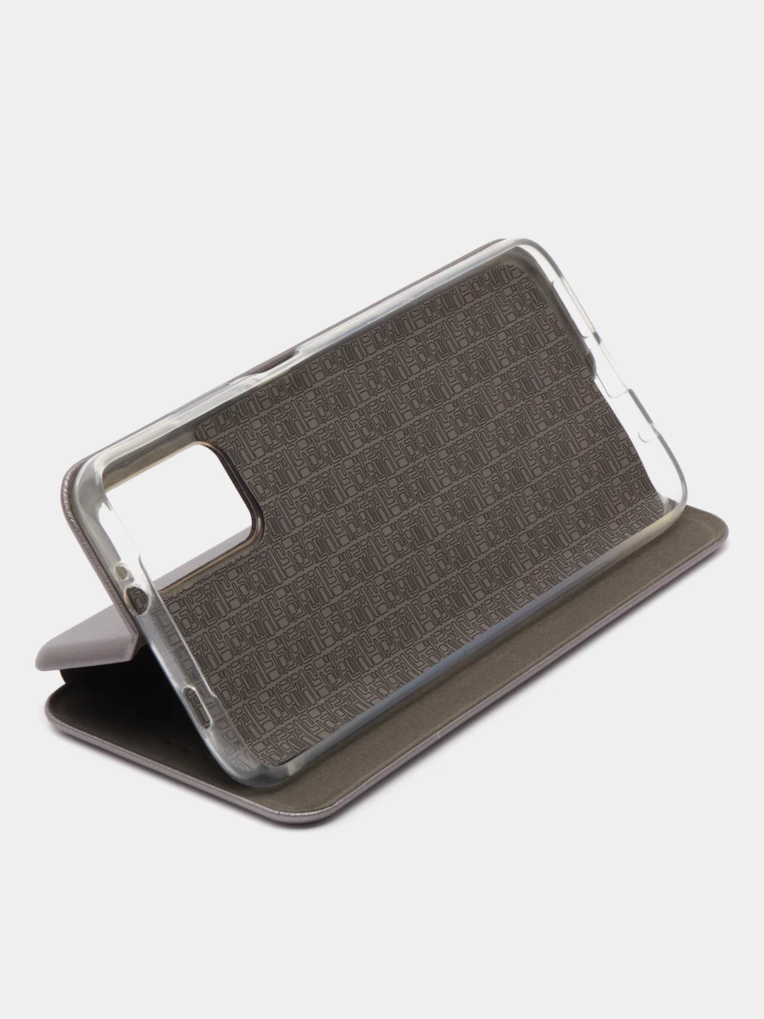 Серебряный чехол Book Case для Xiaomi Redmi 9T / Poco M3