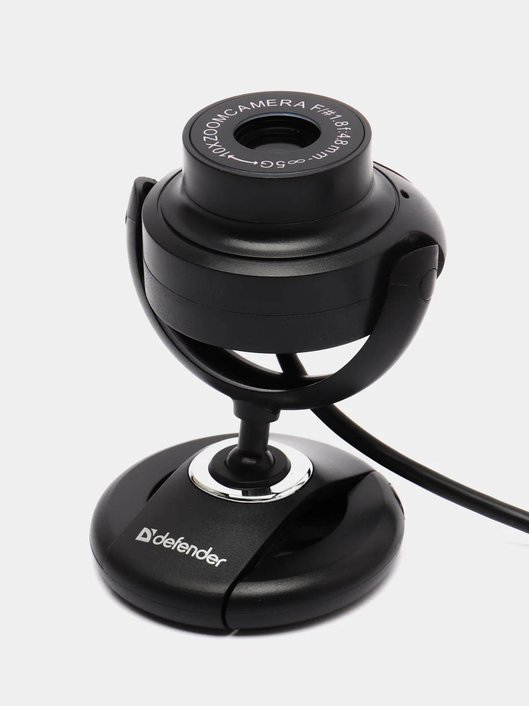 Веб-камера Defender C-2525HD, 2 Мп микрофон, Usb 2.0, регулируемое крепление черная 353453