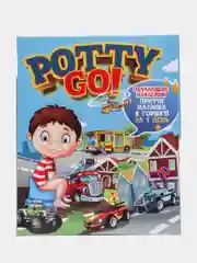 Обучающие наклейки для детского горшка PottyGo! "Машинки", 6 штук