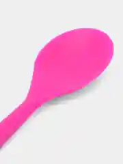 Розовый кулинарная ложка из силикона