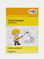 Пластилин 8 цветов, 112 г, со стеком