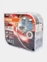 Галогенные лампы OSRAM NIGHT BREAKER LASER H4 +150% 12V 60/55W, 64193NL-HCB, 2 шт.