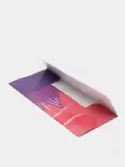 Коралловый конверт для денег на день рождения