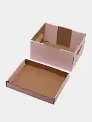 Розовый коробка для хранения вещей складная, с ручками