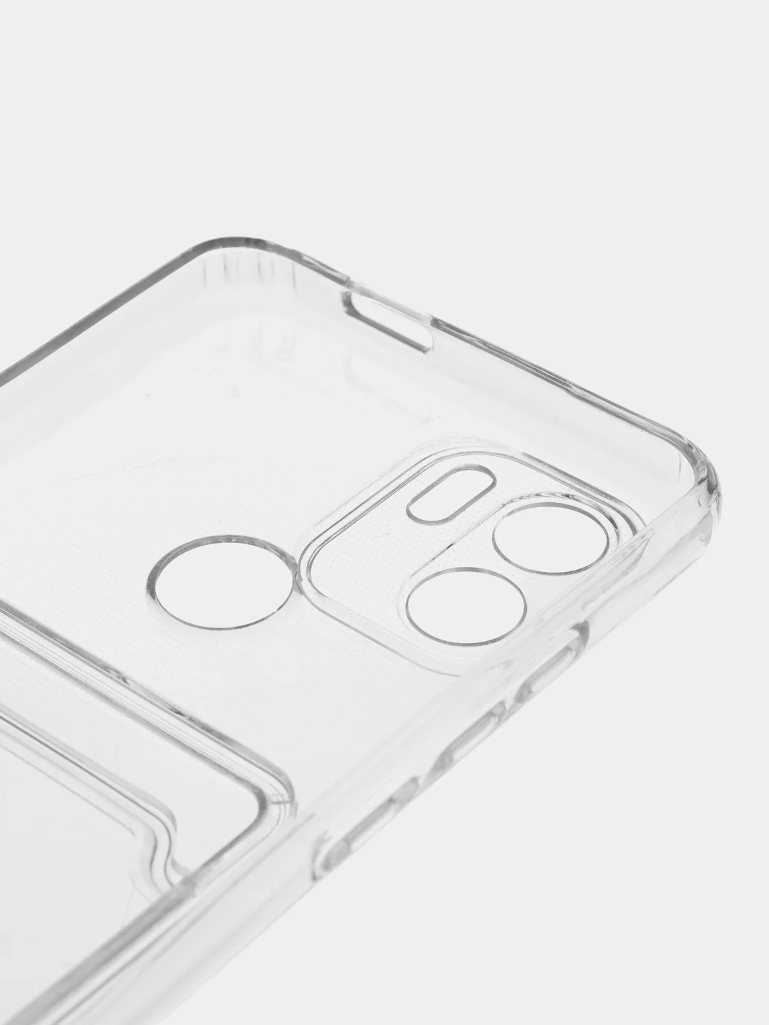 Ударопрочный, прозрачный чехол, с карманом для Xiaomi Redmi A1, A1 Plus