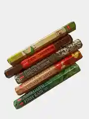 Благовония HEM, ХЕМ, разные ароматы, 20 палочек, шестигранник