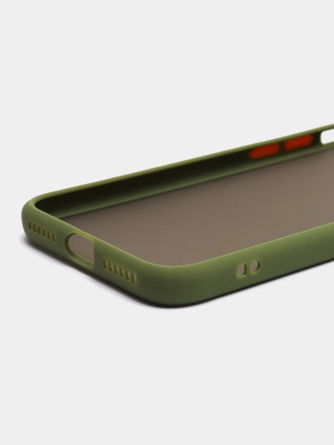 Лесной зеленый apple iPhone 7 / 8 / SE 2020 чехол матовый с цветными кнопками