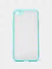 Бирюзовый apple iPhone 7 / 8 / SE 2020 чехол матовый с цветными кнопками