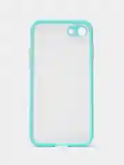 Бирюзовый apple iPhone 7 / 8 / SE 2020 чехол матовый с цветными кнопками
